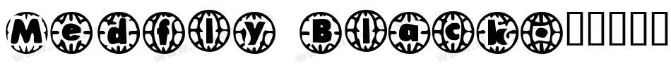 Medfly Black字体转换